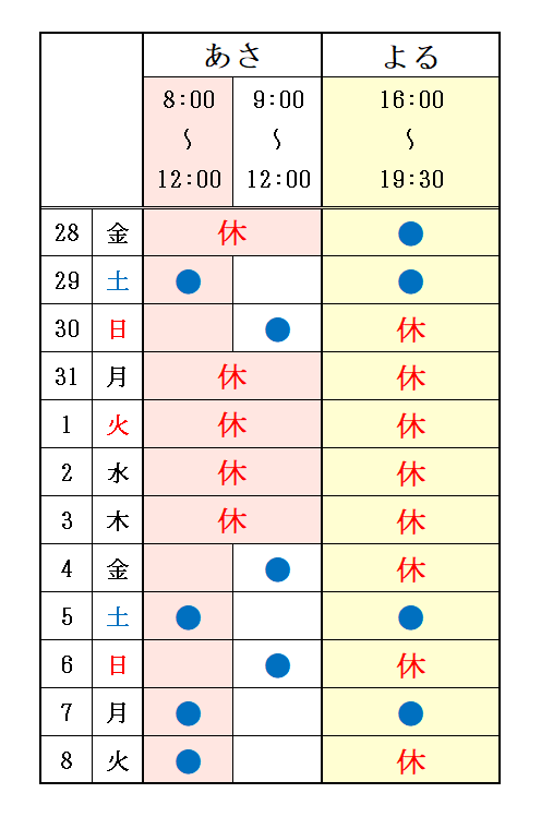 診療時間